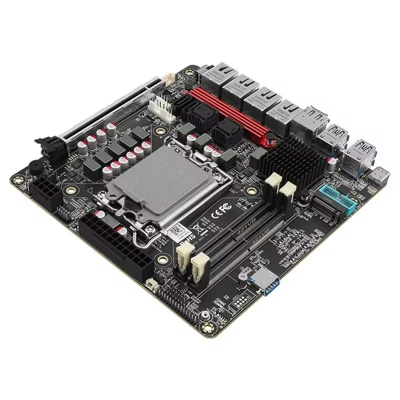 VPro Q670 NAS carte mère Max 6 - Lga 1700 Ddr5 Itx Motherboard avis et prix