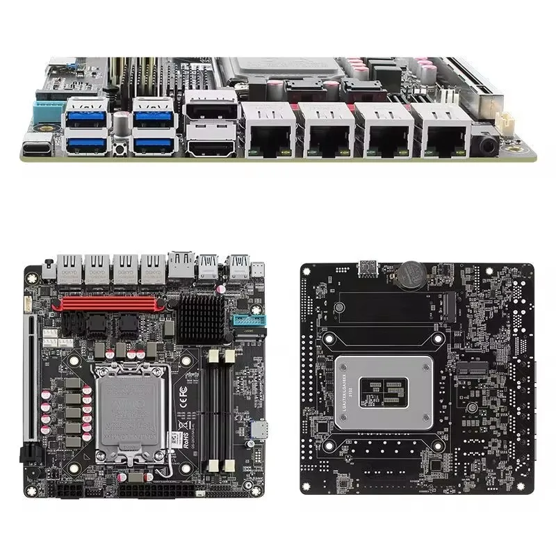 VPro Q670 NAS carte mère Max 6 - Lga 1700 Ddr5 Itx Motherboard avis et prix