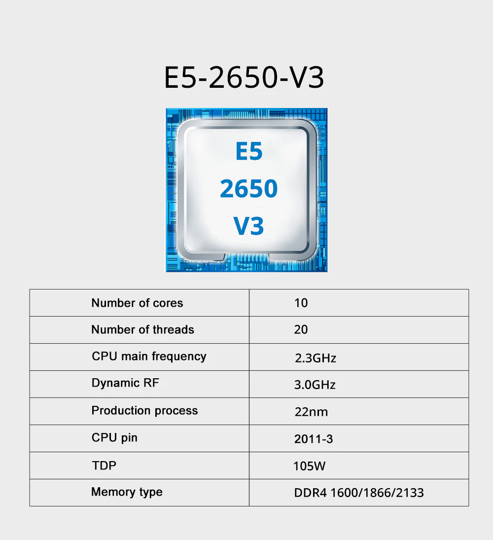 QIYIDA X99 double carte mère X - X99 Dual Cpu Motherboard Combo avis et prix