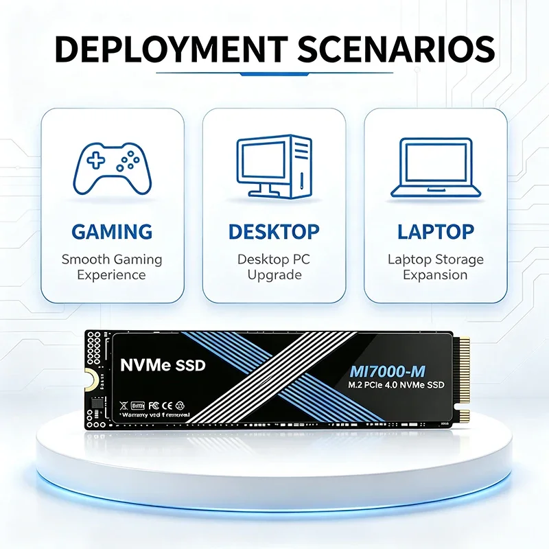 MI7000M M.2 NVMe PCIe 4.0 SSD  - M.2 Nvme 4Tb Pcie 4.0 Ssd avis et prix