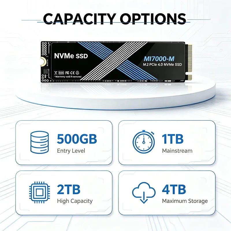 MI7000M M.2 NVMe PCIe 4.0 SSD  - M.2 Nvme 4Tb Pcie 4.0 Ssd avis et prix