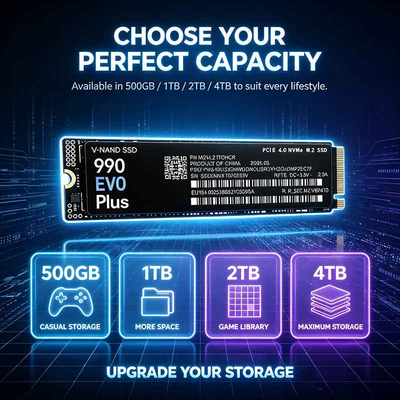 SSD M.2 NVMe 990 EVO Plus 500  - M.2 Nvme 4Tb Pcie 4.0 Ssd avis et prix