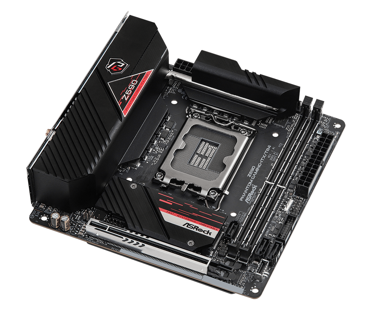 Carte mère ASROCK Z690 Phantom - Lga 1700 Ddr5 Itx Motherboard avis et prix
