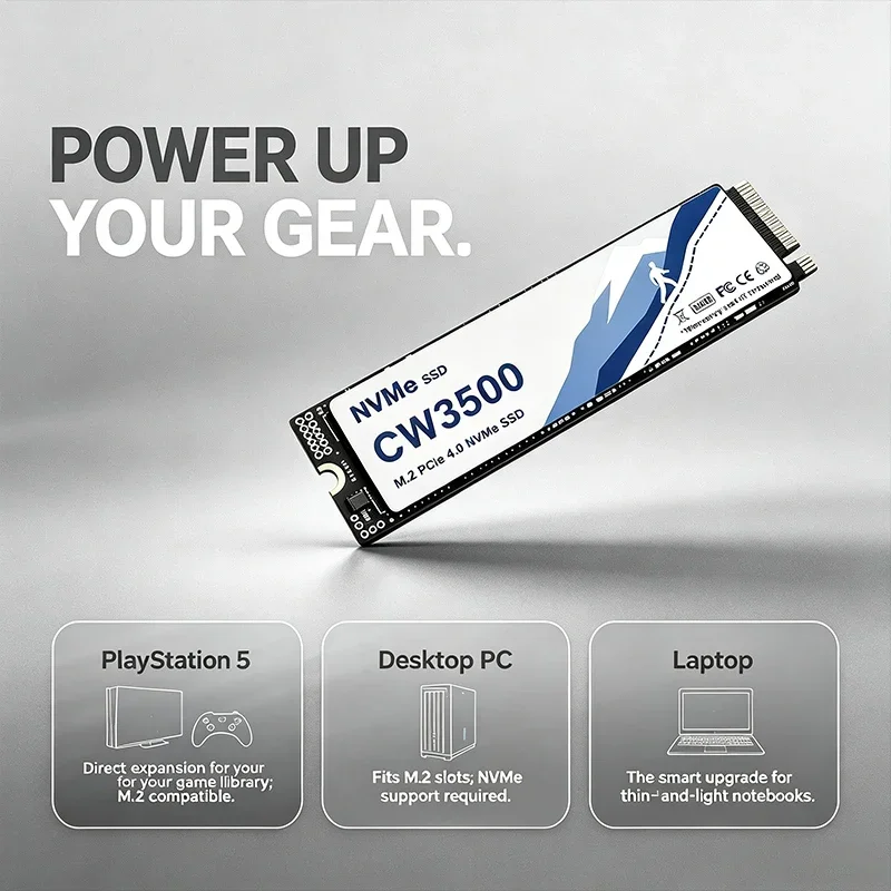 CW3500 500 Go 1 To 2 To 4 To M - M.2 Nvme 4Tb Pcie 4.0 Ssd avis et prix