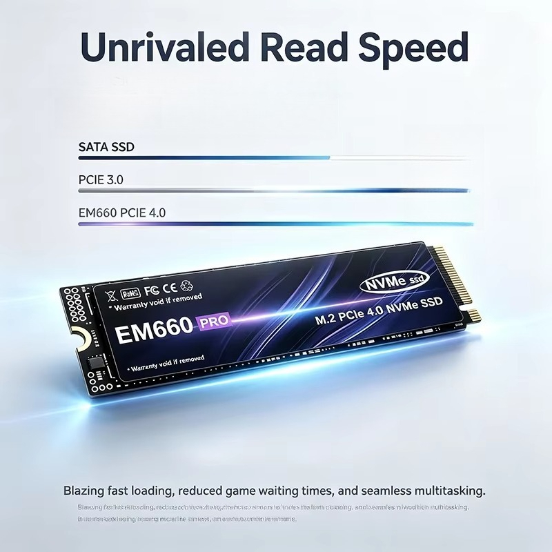 EM660 M.2 NVMe PCIe 4.0 SSD 50 - M.2 Nvme 4Tb Pcie 4.0 Ssd avis et prix